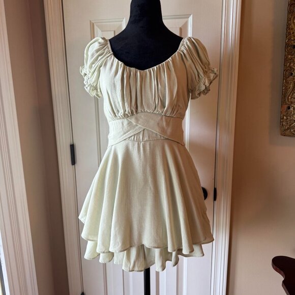 Altar'd State Romper Mini Dress - Picture 2 of 9